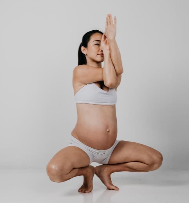 Prenatal yoga in Singapore with Charmaine Ong